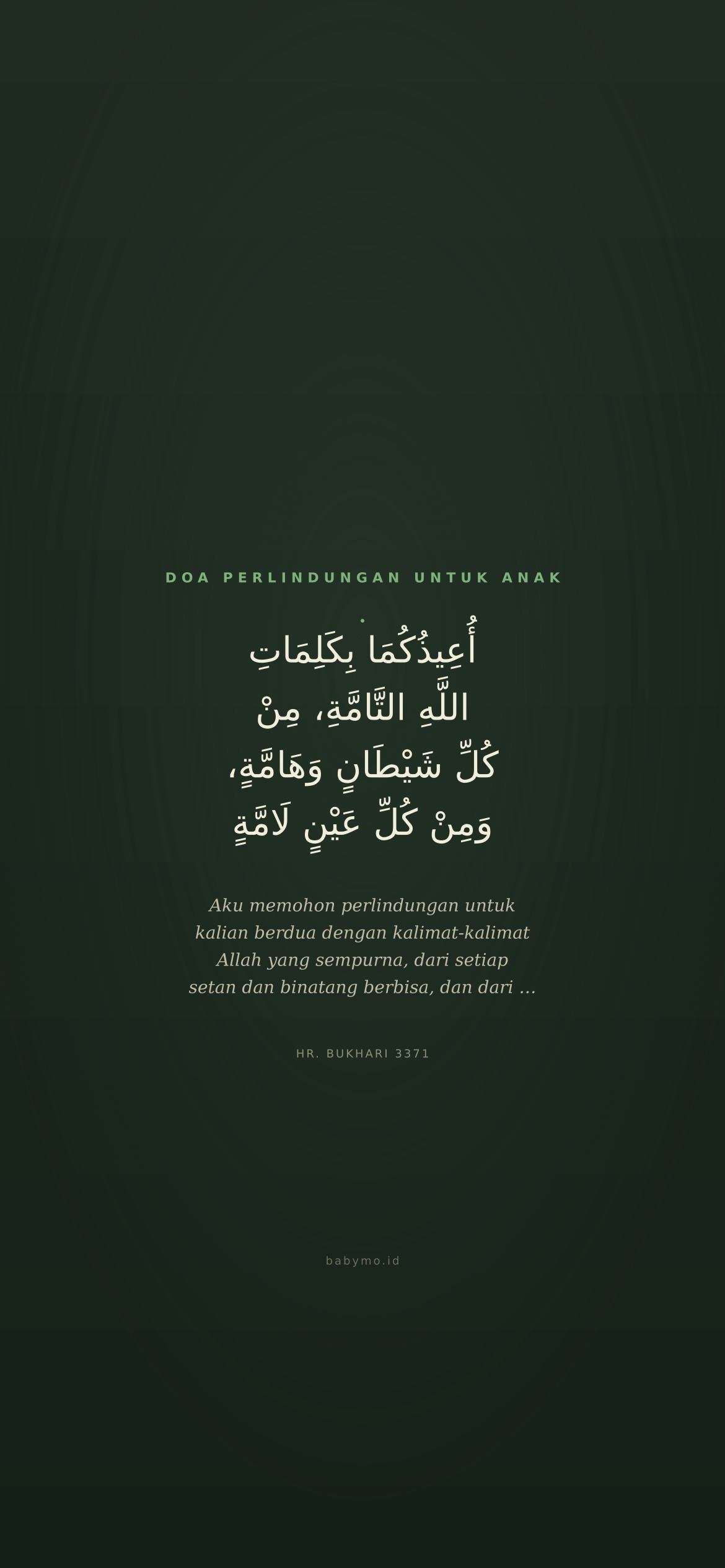 Doa Perlindungan untuk Anak